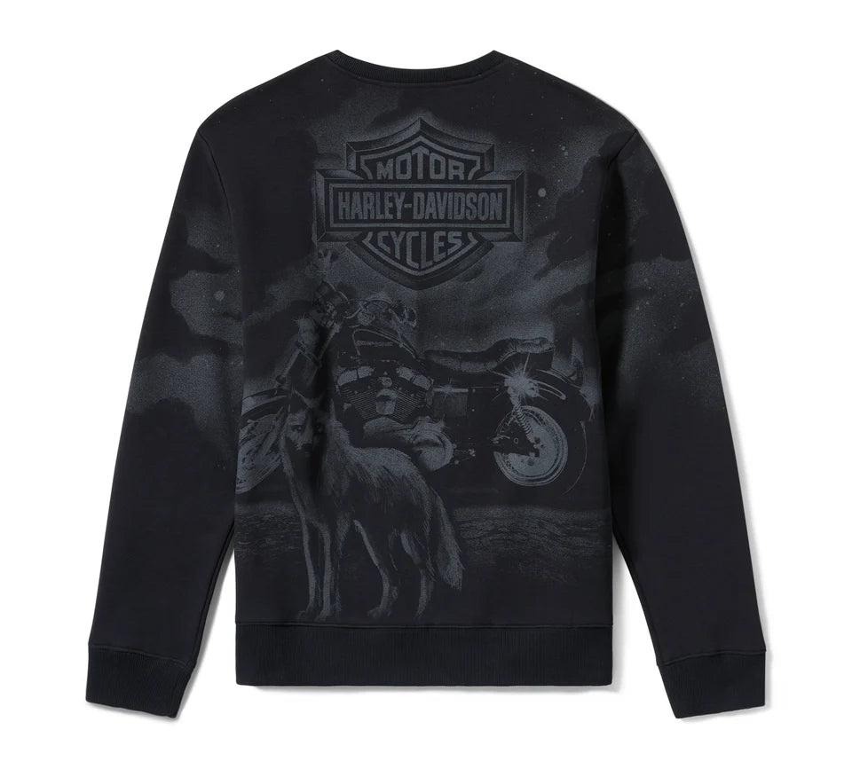 Sudadera Lone Wolf Lowrider Crewneck 96782-25VM