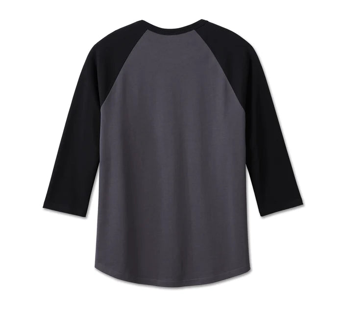 Camiseta top raglan hombre