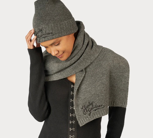 Conjunto de gorro y bufanda Winding Roads para mujer 97721-23VW