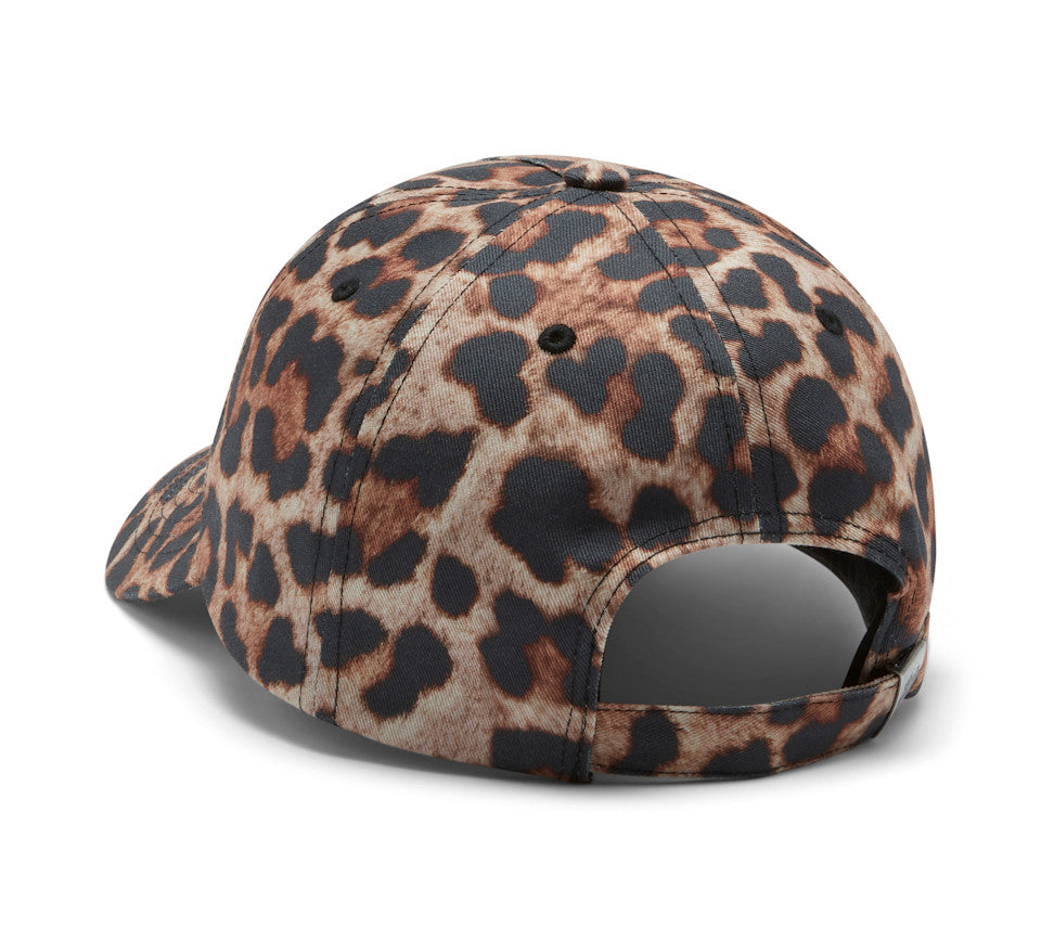 Gorra H-D American Classic Leopard Strapback para mujer 97725-26VW