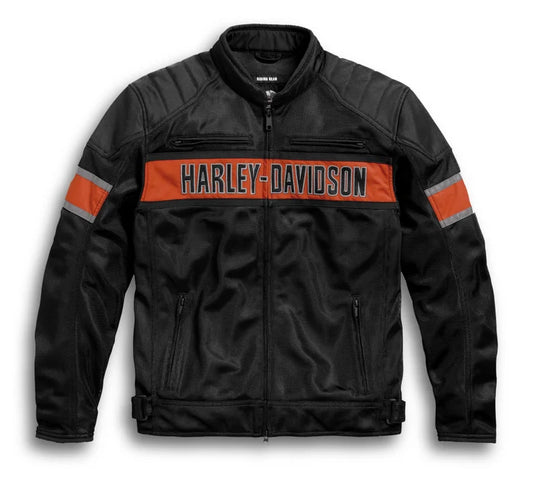 Chaqueta Harley-Davidson® de mesh Trenton para hombre - 98111-16VM