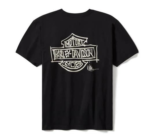 Playera Willie G Sketchy Bar & Shield Harley-Davidson® - 96271-25VX