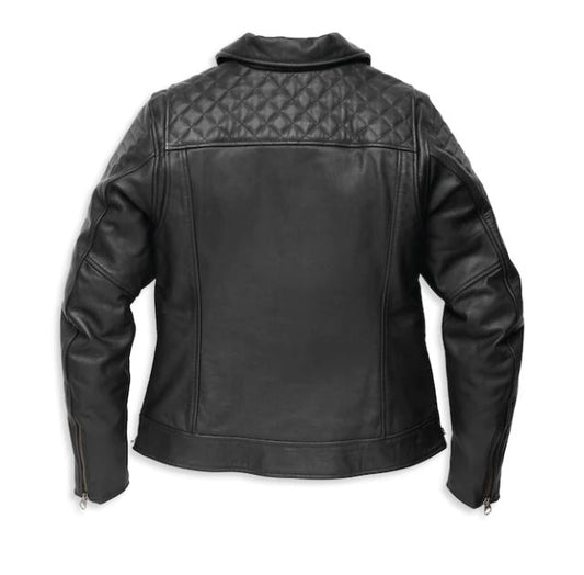 Chaqueta Harley-Davidson® de cuero para mujer - 97006-22VW