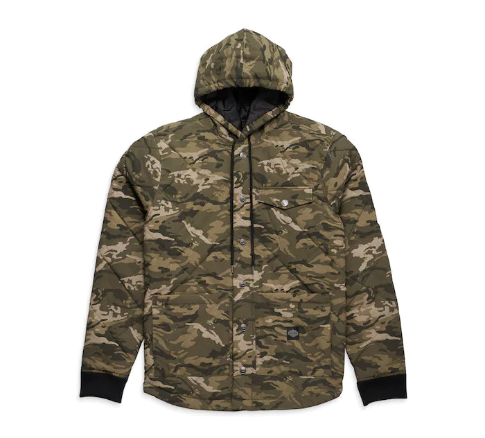 Chaqueta de camuflaje Forever Harley para hombre 97405 23VM Coyote H D