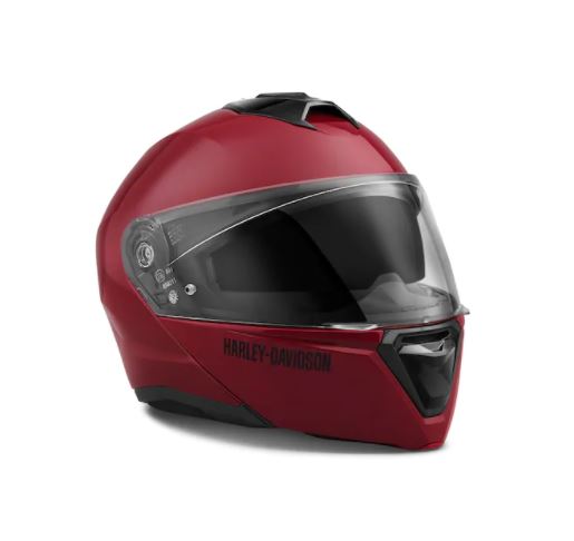 Casco modular color guindo brillante - 98122-21VX