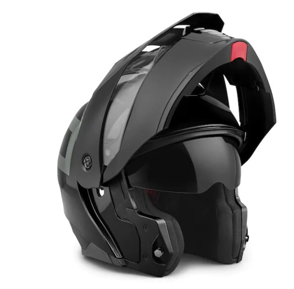 Casco modular J09 color negro brillante - 98135-21VX