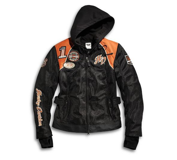 Chamarra de Mesh Para Rodar Harley-Davidson 3 en 1 para mujer - 98557-14VW