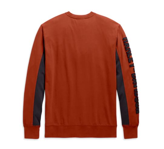 Camiseta de manga larga con bloques de cobre para hombre 99083-20VM