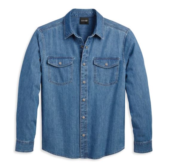 Camisa Harley-Davidson® vaquera para hombre - 96414-22VM