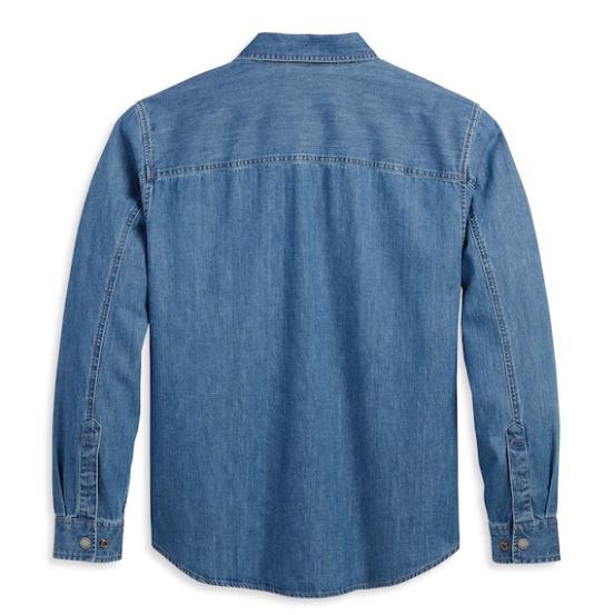 Camisa Harley-Davidson® vaquera para hombre - 96414-22VM
