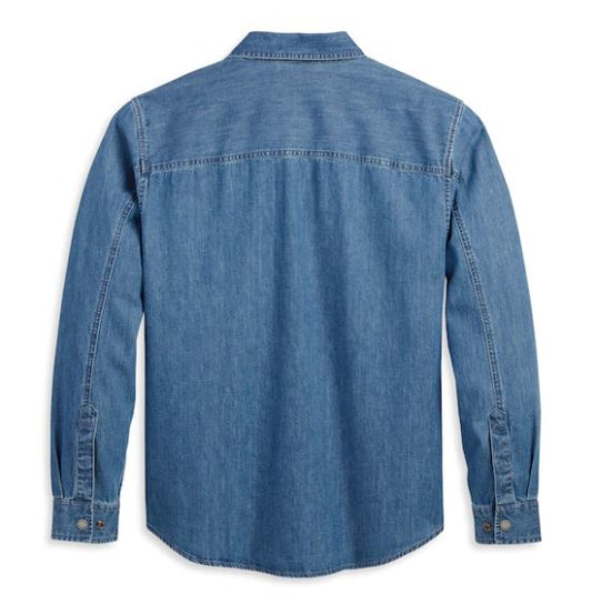 Camisa Harley-Davidson® vaquera para hombre - 96414-22VM