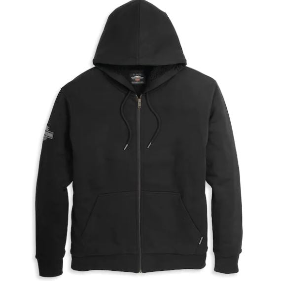 Sudadera Harley-Davidson® color negro para hombre 96134-22VM