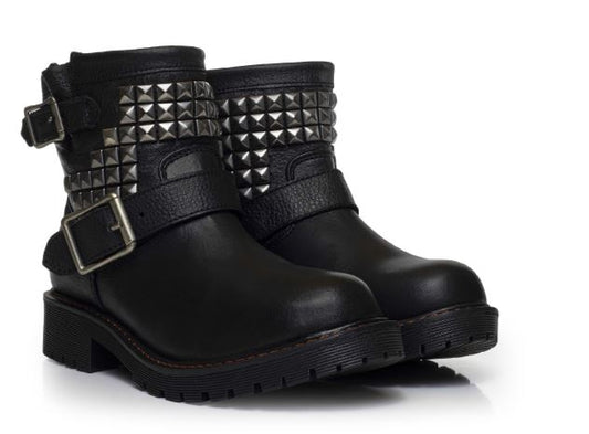 Botas color negro con estoperol para mujer Harley Davidson Heather 45105