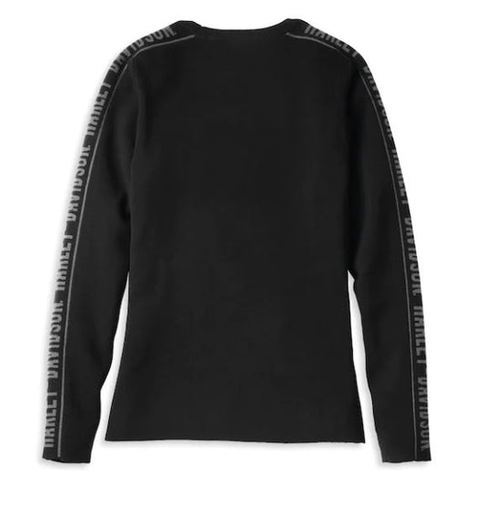 Suéter de manga larga Harley-Davidson® para mujer - 96220-22VW