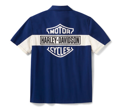CAMISA H-D ESSENTIAL COLOR BLOCKED MECHANICS PARA HOMBRE 96191-26VM