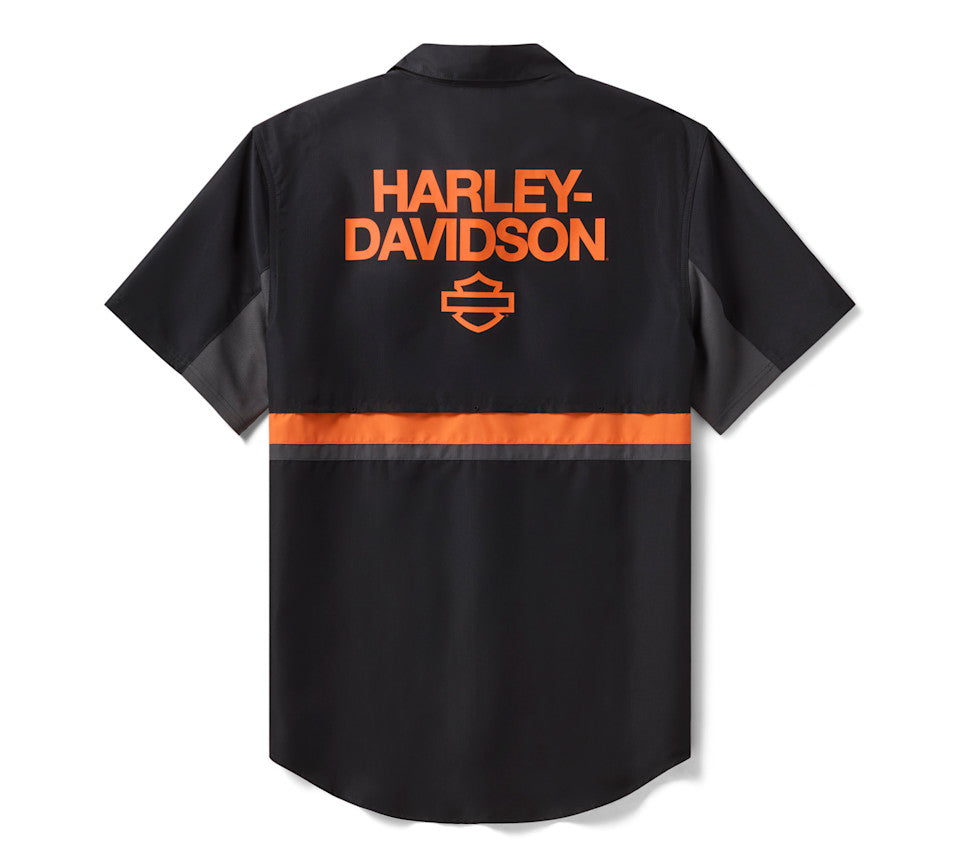 CAMISA DE MANGA CORTA VENTILADA HD TECH PARA HOMBRE-96294-26VM