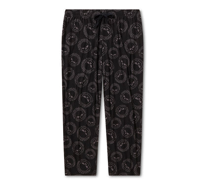 Pantalón de pijama Willie G Skull para hombre  96439-26VM