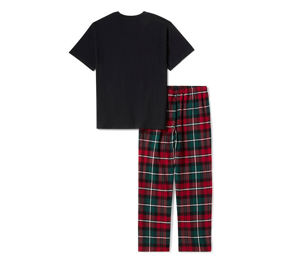 Set de regalo Holiday Plaid Pajama para hombre 96441-26VM