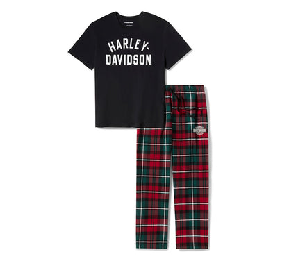 Set de regalo Holiday Plaid Pajama para hombre 96441-26VM