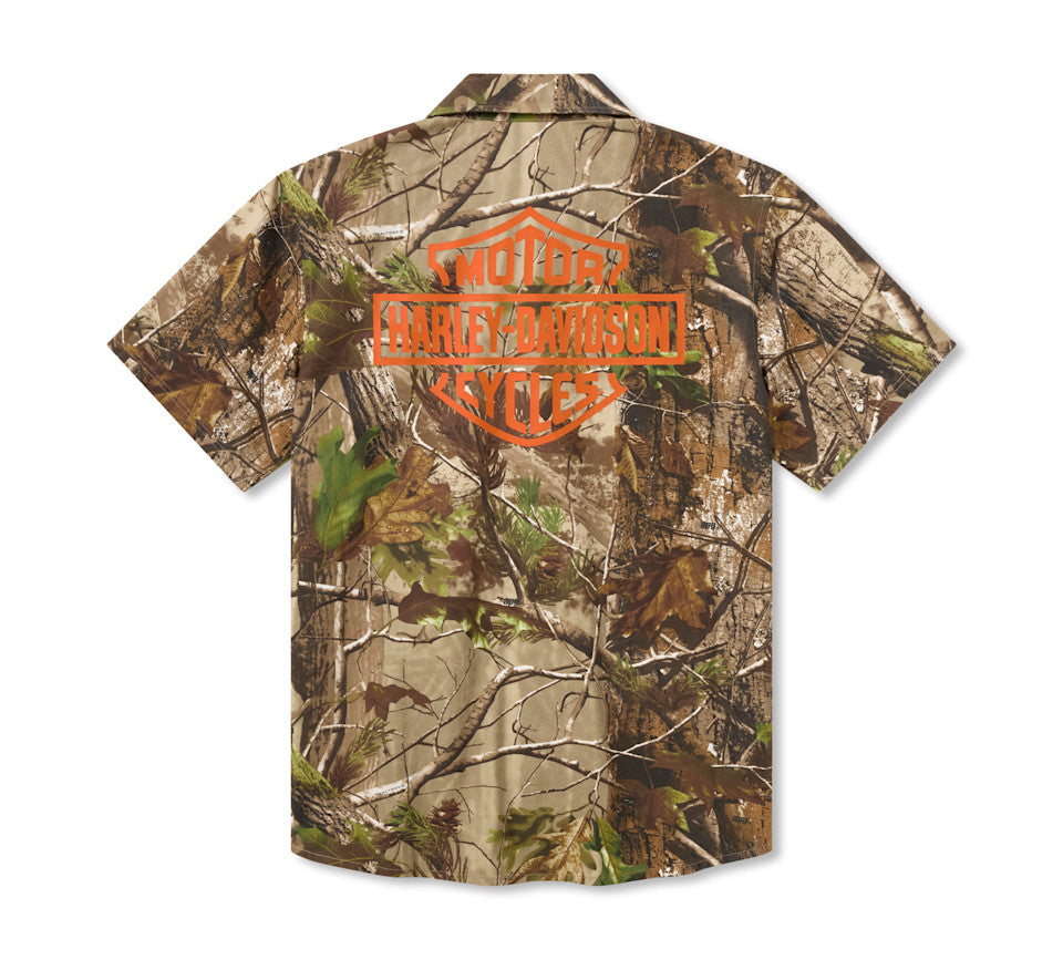 Camisa Harley-Davidson x Realtree Short Sleeve para hombre 96524-26VM