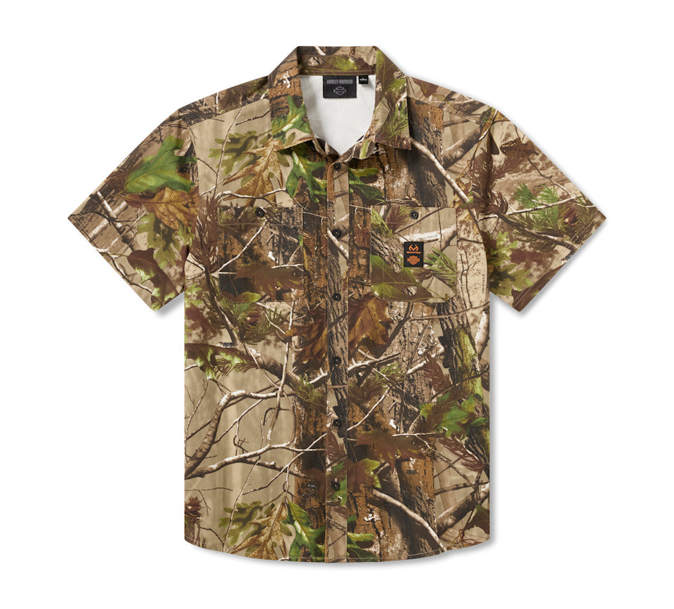 Camisa Harley-Davidson x Realtree Short Sleeve para hombre 96524-26VM
