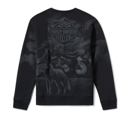 Sudadera Lone Wolf Lowrider Crewneck 96782-25VM