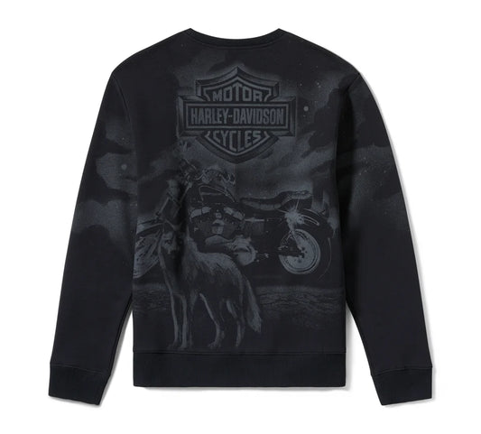 Sudadera Lone Wolf Lowrider Crewneck 96782-25VM