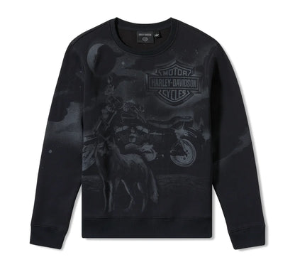 Sudadera Lone Wolf Lowrider Crewneck 96782-25VM