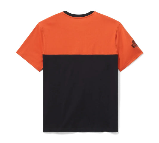 CAMISETA BÁSICA COLORBLOCK PARA HOMBRE 96797-25VM