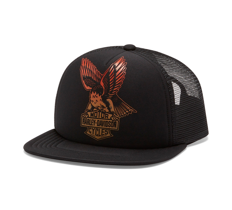 Gorra H-D American Classic Trucker para hombre 97669-26VM