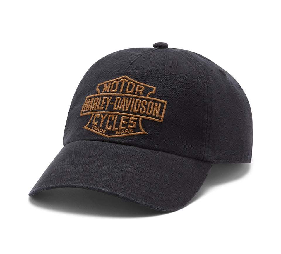 Gorra H-D American Classic Switchback Adjustable para hombre - Harley Black 97670-26VM