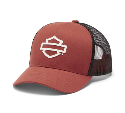 Gorra Logo Colorblock Adjustable Trucker para hombre - Barn Red 97675-26VM