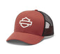 Gorra Logo Colorblock Adjustable Trucker para hombre - Barn Red 97675-26VM