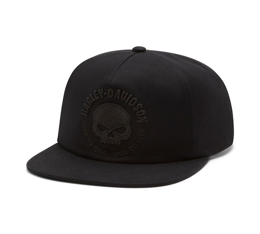 Gorra Willie G Skull Snapback para hombre 97683-26VM