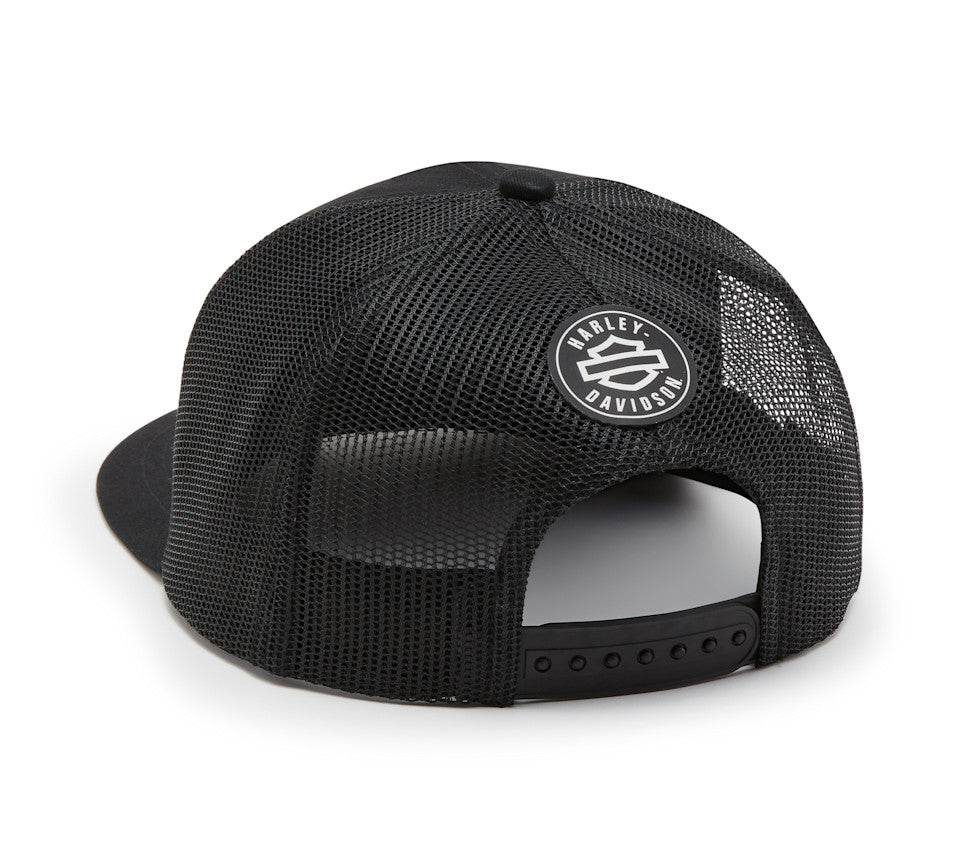 GORRA ADJUSTABLE TRUCKER- HOT ROD RED - BLACK -97604-26VM-97684-26RM
