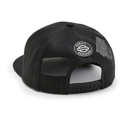 GORRA ADJUSTABLE TRUCKER- HOT ROD RED - BLACK -97604-26VM-97684-26RM