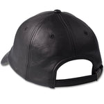 Gorra de béisbol de piel negra para mujer 97823-23VW