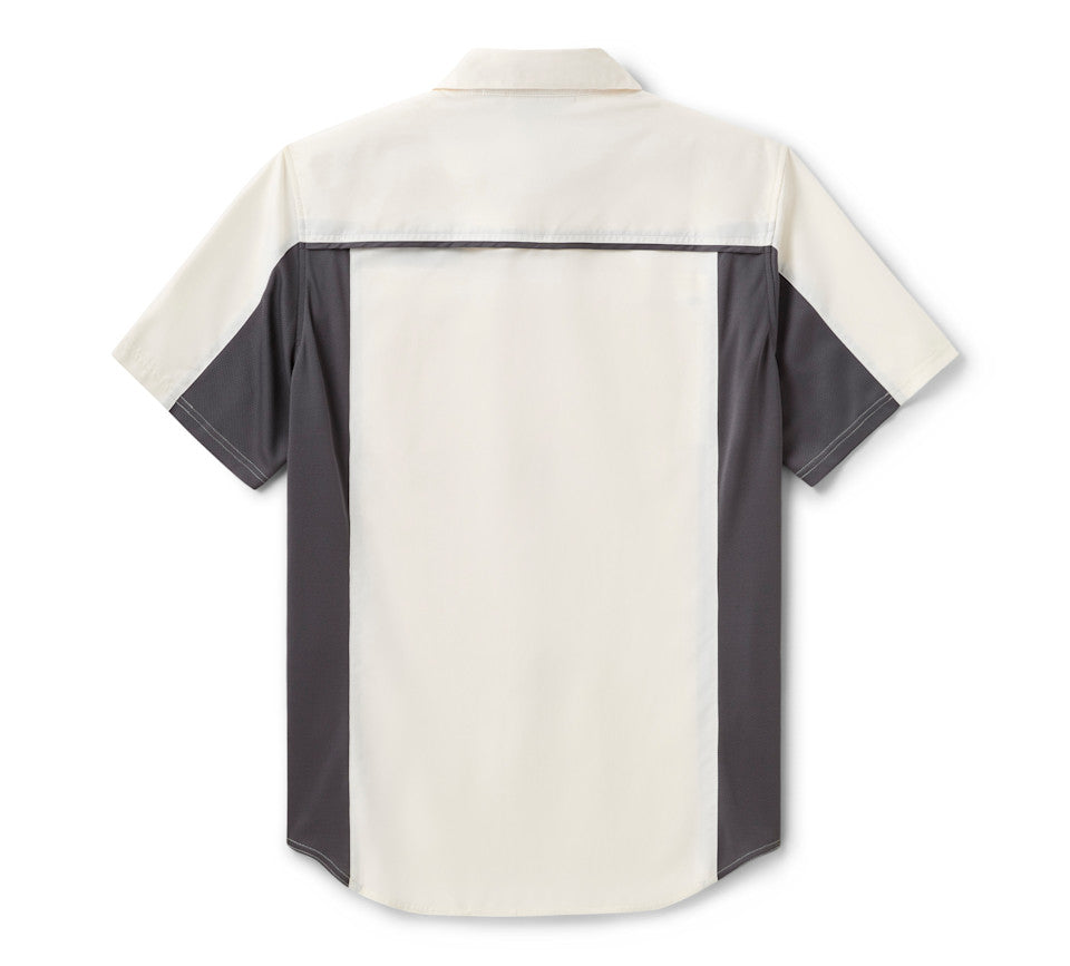 MEN'S H-D TECH BAR & SHIELD VENTED SHIRT-98098-26VM