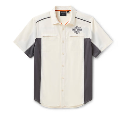 MEN'S H-D TECH BAR & SHIELD VENTED SHIRT-98098-26VM