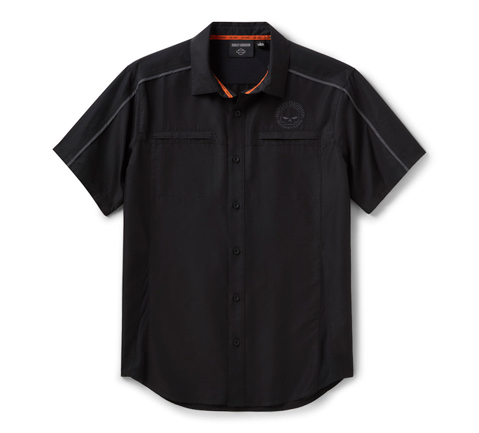 CAMISA VENTILADA HD TECH WILLIE G SKULL PARA HOMBRE-99099-26VM