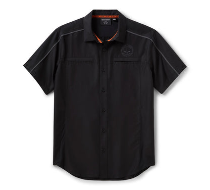 CAMISA VENTILADA HD TECH WILLIE G SKULL PARA HOMBRE-99099-26VM