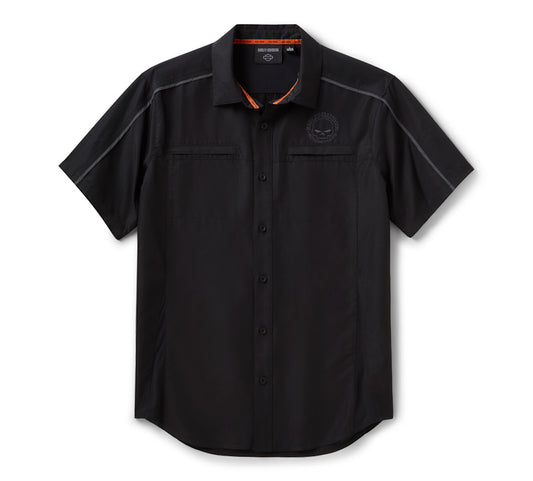 CAMISA VENTILADA HD TECH WILLIE G SKULL PARA HOMBRE-99099-26VM