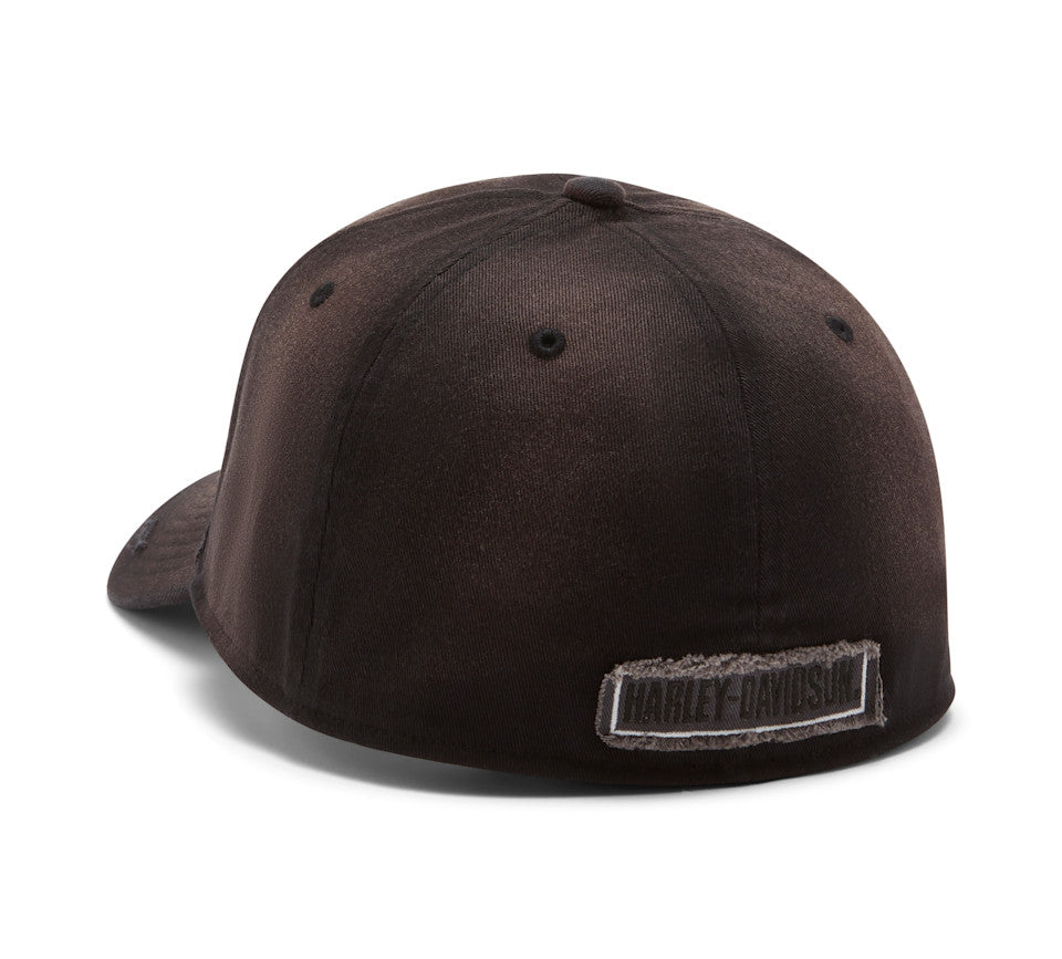 Gorra Upright Eagle Patch Softail Stretch Fit para hombre 99402-26VM