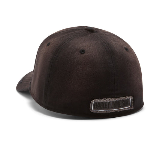 Gorra Upright Eagle Patch Softail Stretch Fit para hombre 99402-26VM