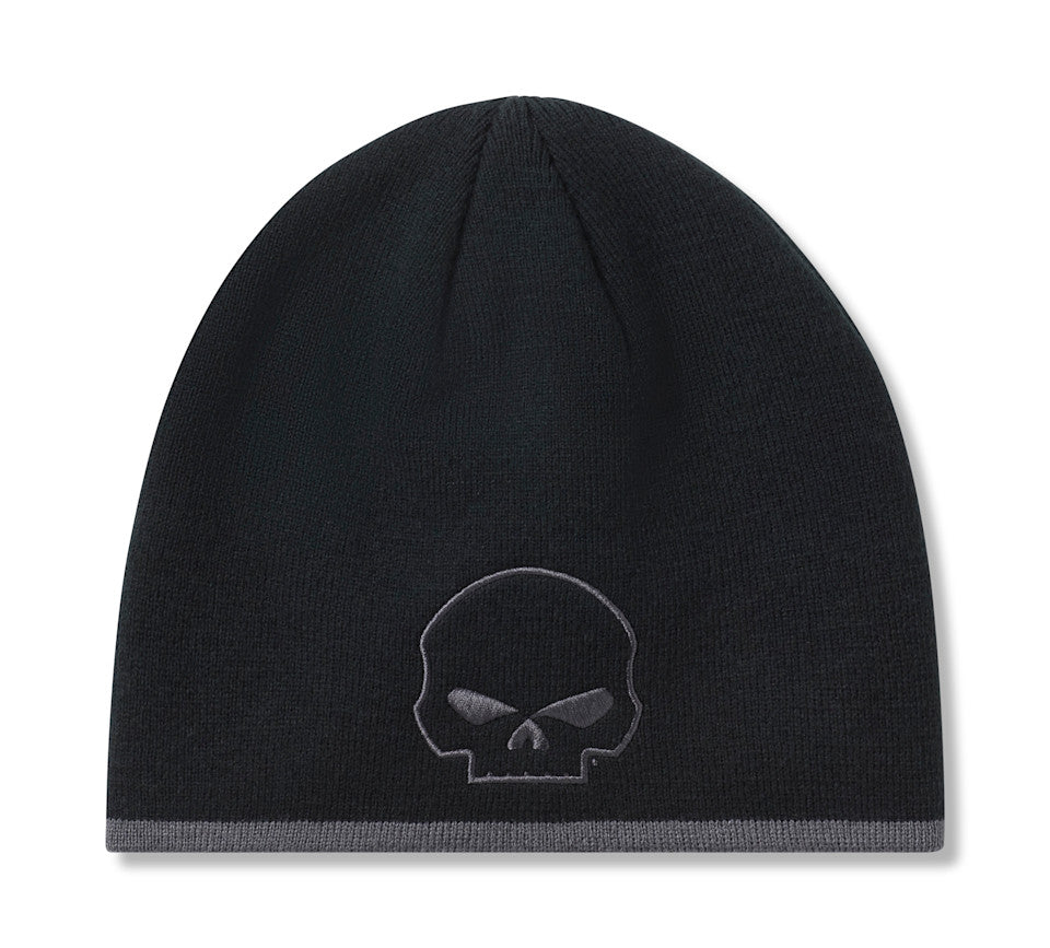 Gorro de punto Willie G Skull para hombre 99407-26VM