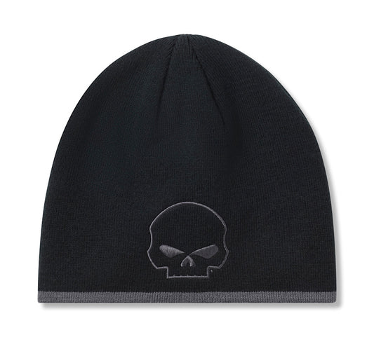 Gorro de punto Willie G Skull para hombre 99407-26VM
