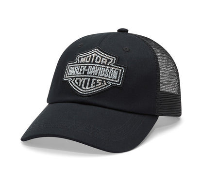 Gorra Bling Bar & Shield Trucker para mujer 99409-26VW