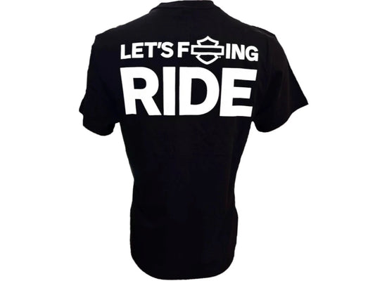 Playera de manga corta Let's F*ing Ride-96656-25vm