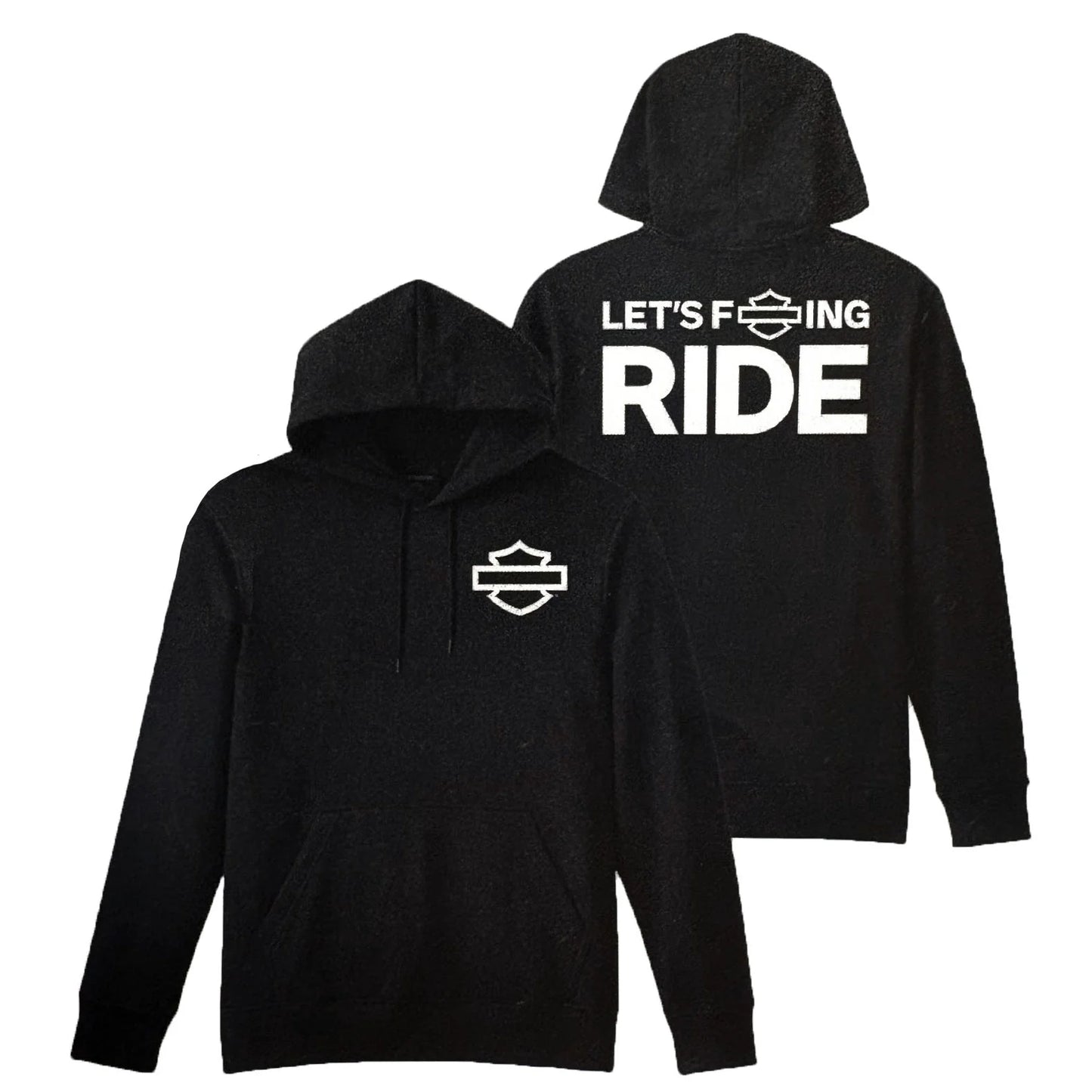 Sudadera con capucha Harley-Davidson "H-D Let's F*cking Ride"-96658-25VM