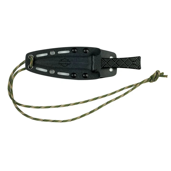 Cuchillo de bota Tec X® FB-4 (T01206) G-10 negro texturizado